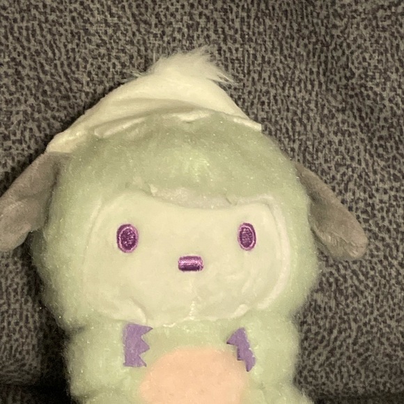 Pochacco x Dinosaur Cosplay Costume Plush Keychain - Picture 5 of 10